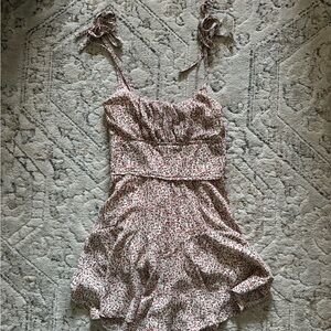 Princess Polly Pink Floral Romper